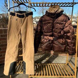 Bogner Women’s Luxury Ski Set. Jacket, Madei Slim Pants, Bonus. Size: US 6